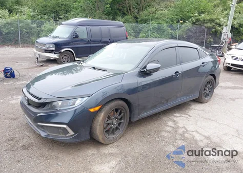 2019 Honda Civic Lx из США, поврежденный, VIN 2HGFC2F69KH533618